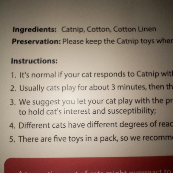 New Catnip Toys - Picture 6 of 8